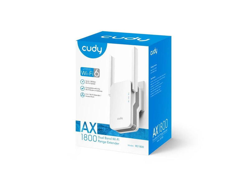 Cudy RE1800 Wi-Fi 6 Range Extender