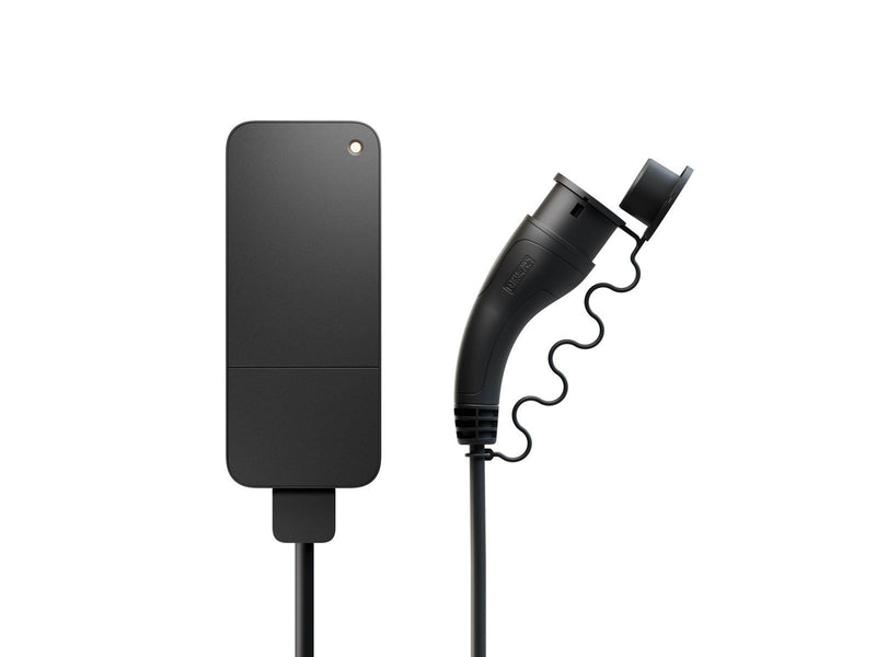 Amina S 32A charging box 22kW incl. 6m cable, Black