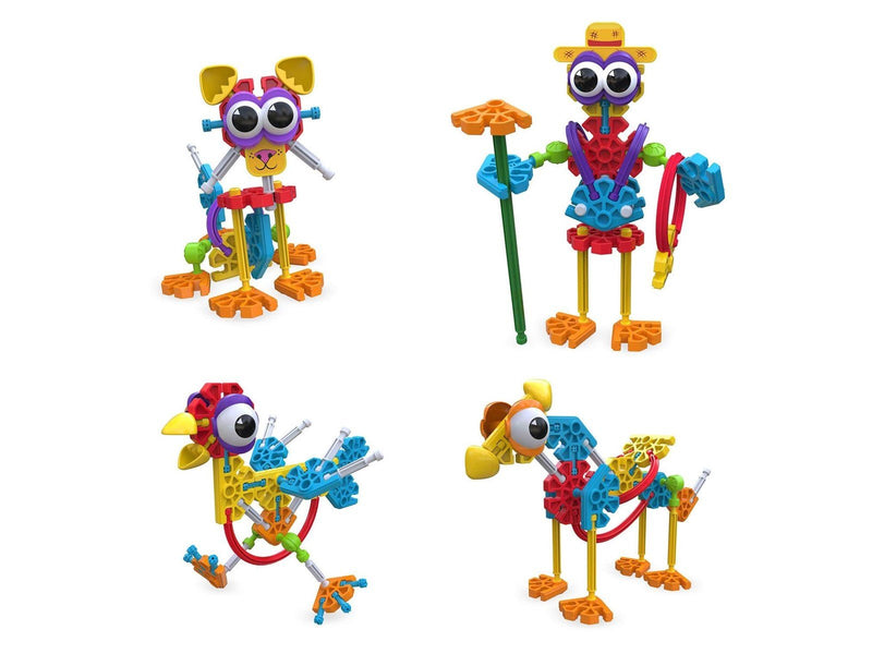 K'Nex - Kid Knex Farmin Friends Building Set 65pcs.