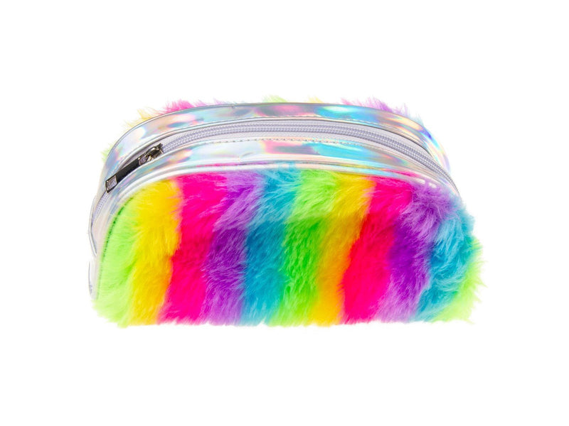 LG-Imports - Fluffy Pencil Case Rainbow