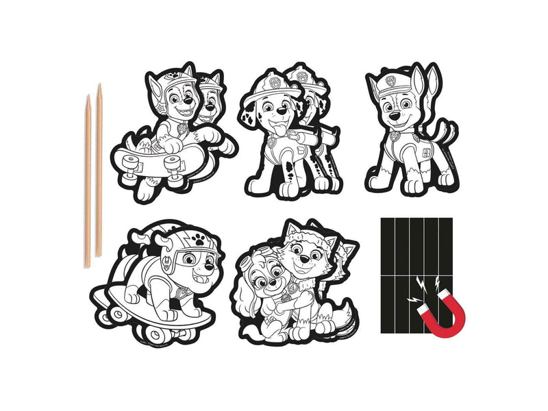 Creative Craft Group - Scratch Magnets PAW Patrol 12 pcs.