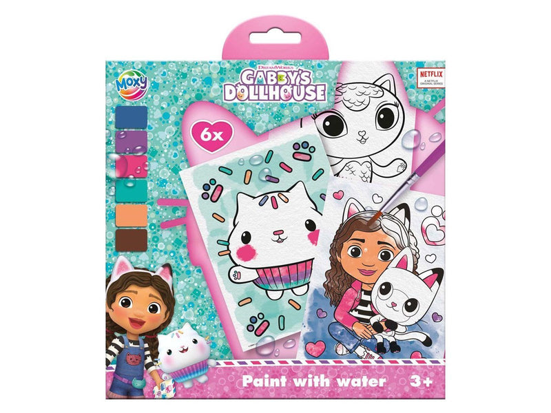 Creative Craft Group - Painting with Water Gabby's Dollhouse 7pcs.