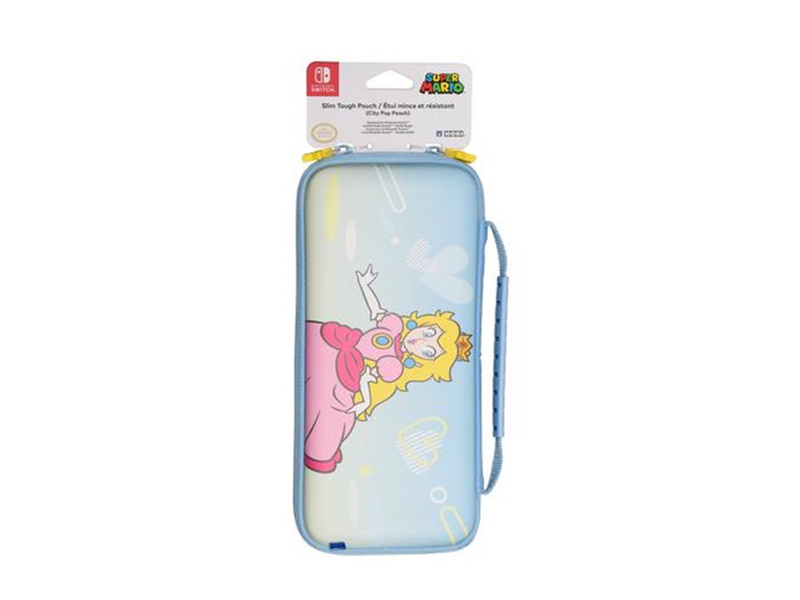 HORI Slim Tough Pouch (City Pop Peach) - Miscellaneous Bag - Nintendo Switch