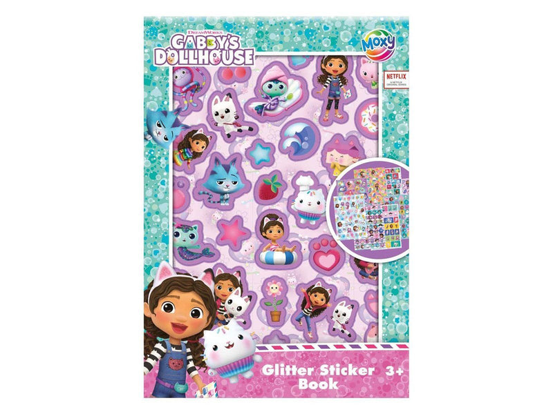 Creative Craft Group - Glitter Sticker Book A5 - Gabby's Dollhouse