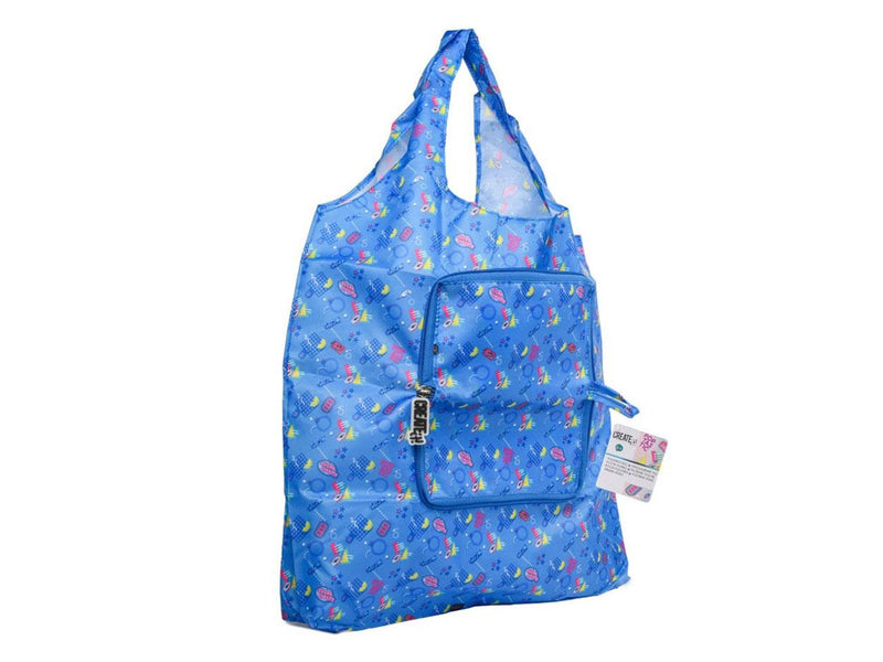 CREATE IT! - Poptastic Foldable Shopper - Blue