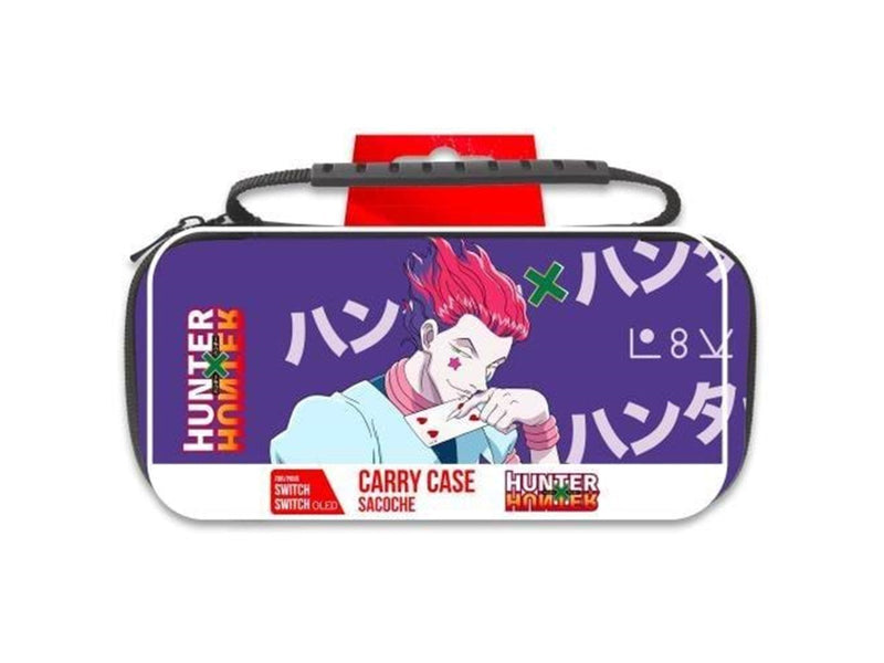 Trade Invaders Hunter X Hunter Slim Bag for Switch and Switch Oled - Purple - Hisoka - Miscellaneous Bag - Nintendo Switch