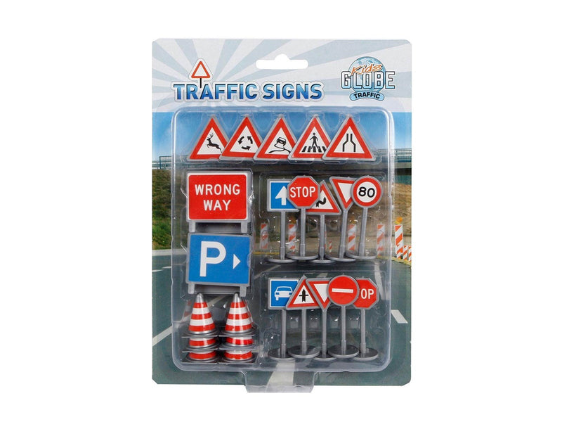 Kids Globe - Traffic Signs 25 pcs.