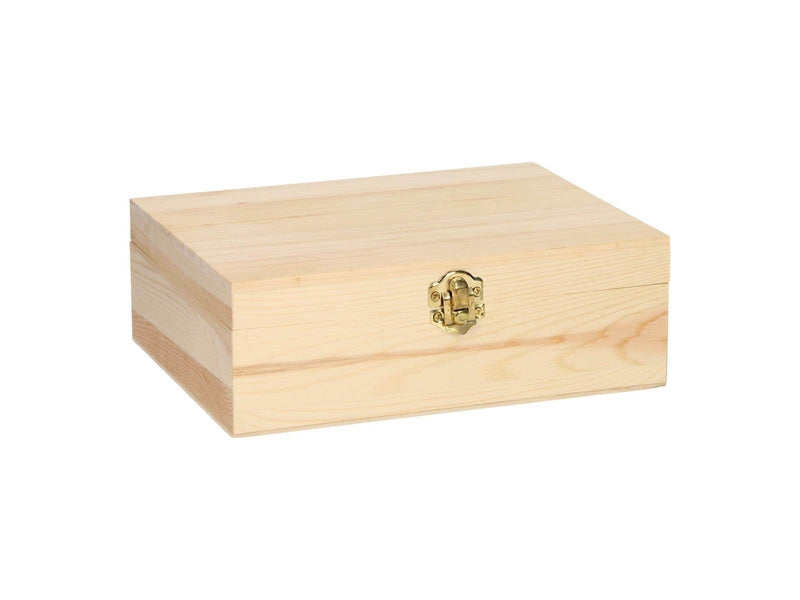 Playwood - Decorate your own Wooden Tea Chest 6 compartments