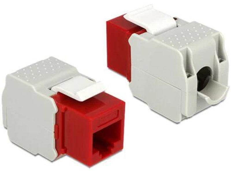 DeLOCK Keystone Module RJ45 jack  LSA Cat.6 UTP