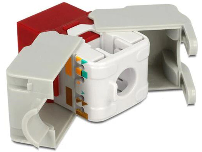 DeLOCK Keystone Module RJ45 jack  LSA Cat.6 UTP