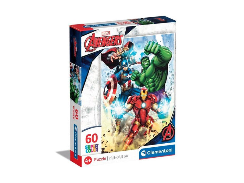 Clementoni Marvel Avengers Super Colour Jigsaw Puzzle (60)