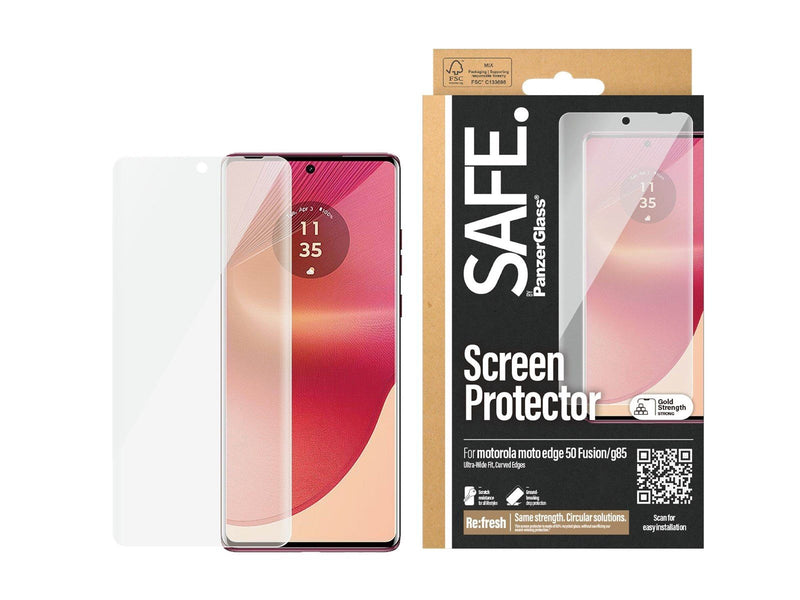 PanzerGlass SAFE. by  - screen protector for mobile phone - ultra-wide fit