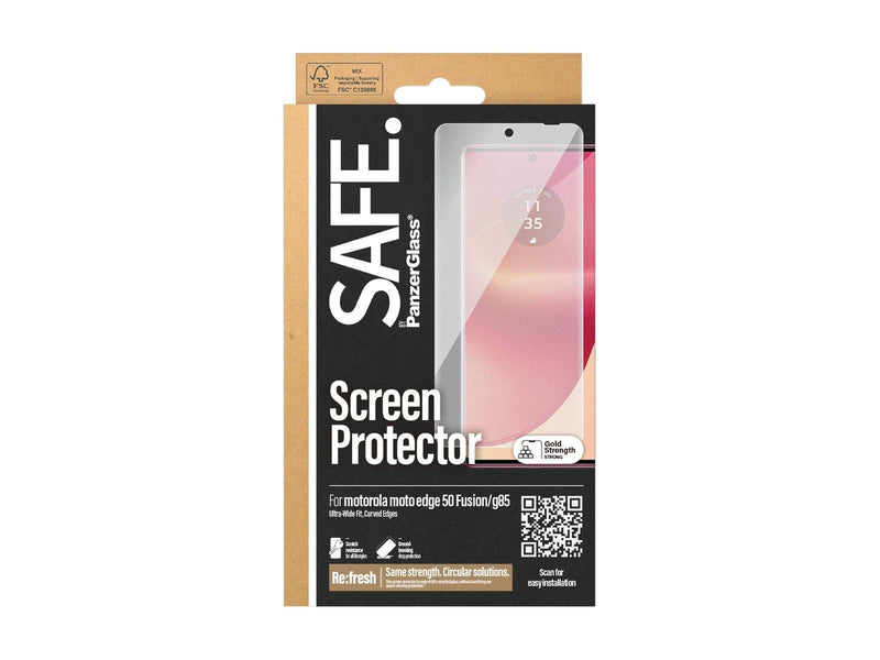 PanzerGlass SAFE. by  - screen protector for mobile phone - ultra-wide fit