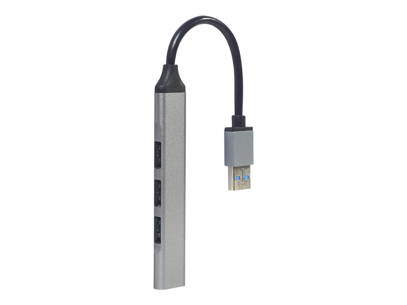 Gembird - hub - 4-port silver - 4 ports USB-Hubs - 4 - silber
