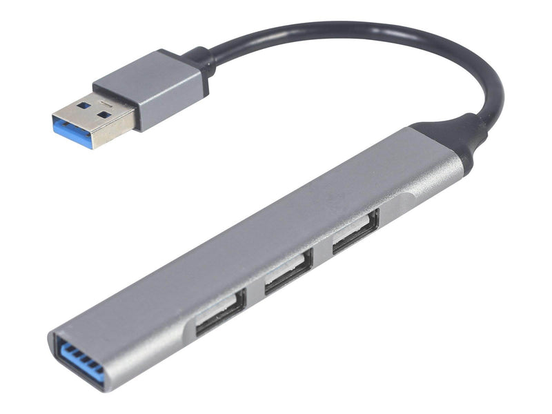 Gembird - hub - 4-port silver - 4 ports USB-Hubs - 4 - silber