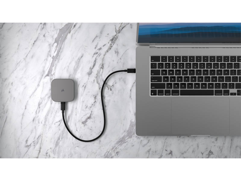 Corsair EX400U Portable SSD - 1TB - Extern SSD - Grau - USB4