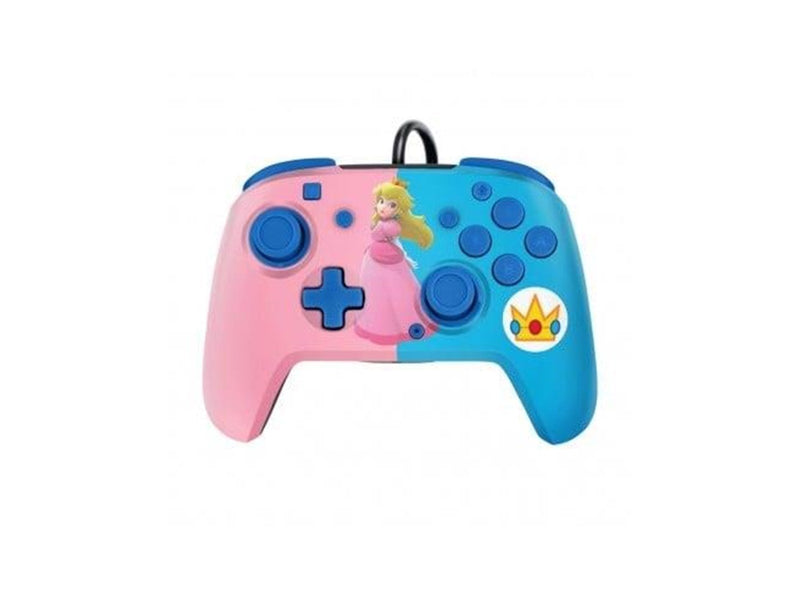 PDP Faceoff Deluxe Audio Peach - Wired Controller - Nintendo Switch
