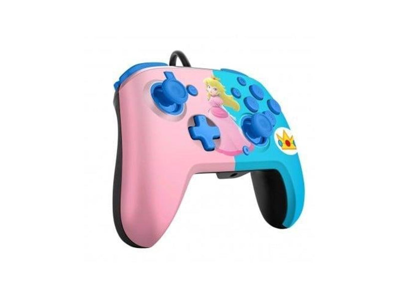 PDP Faceoff Deluxe Audio Peach - Wired Controller - Nintendo Switch