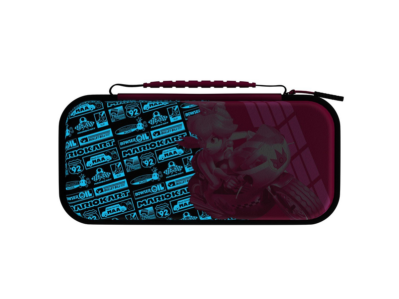 PDP Travel GLOW Case Grand Prix Peach Licensed - Miscellaneous Bag - Nintendo Switch