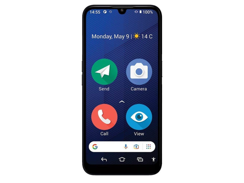 Doro 8210 64GB/4GB - Dark Blue with Cradle
