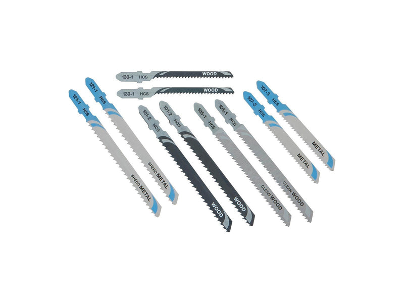 Dewalt DT2294-QZ HCS Jigsaw Blade (Wood & Metal) Set (10 pcs)