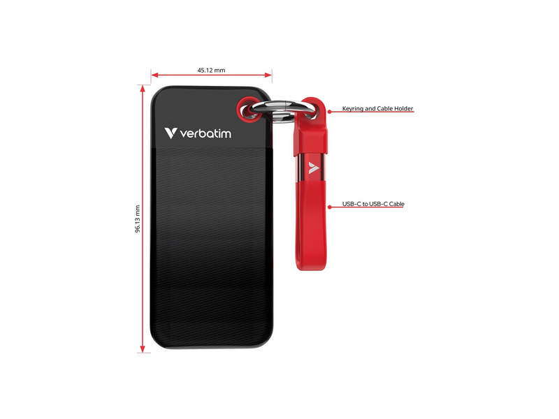 Verbatim Pocket SSD - 2 TB