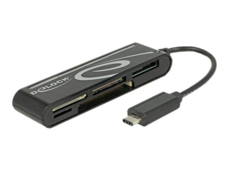 DeLOCK USB 2.0 Card Reader USB Type-C male 5 Slots