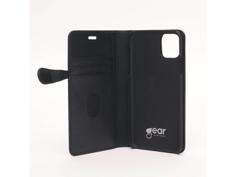 Buffalo Wallet Leather for iPhone 11 - Black