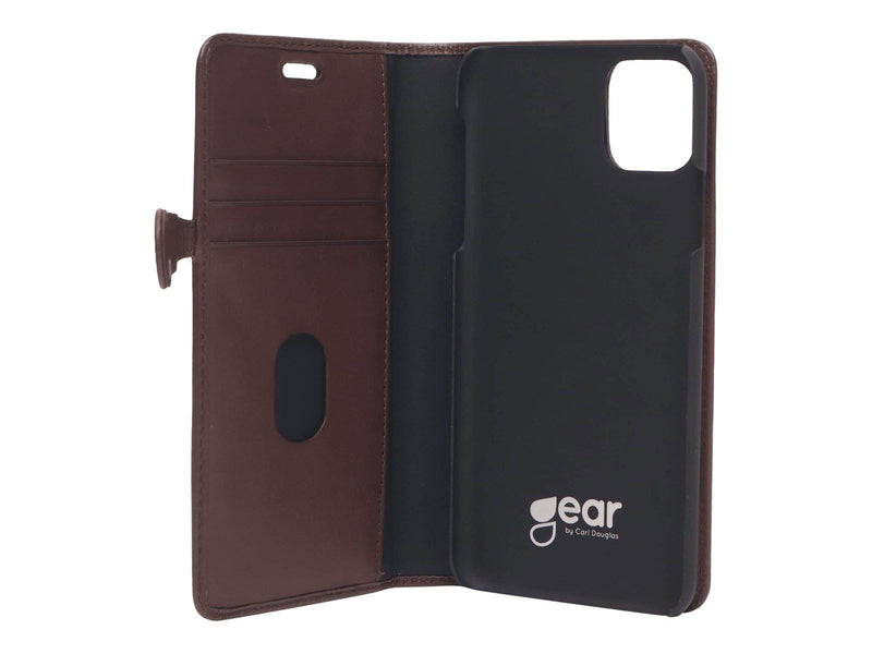 Buffalo Wallet Leather for iPhone 11 - Brown