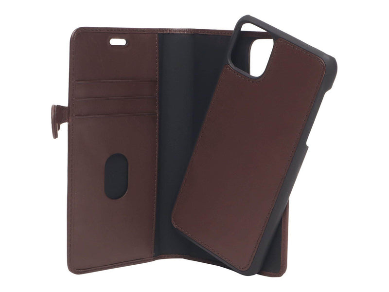 Buffalo Wallet Leather for iPhone 11 - Brown