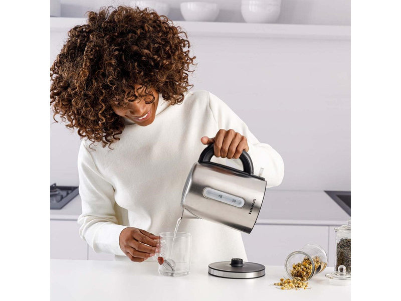 Taurus Wasserkocher Selene Compact Electric Kettle - Silber - 2200 W