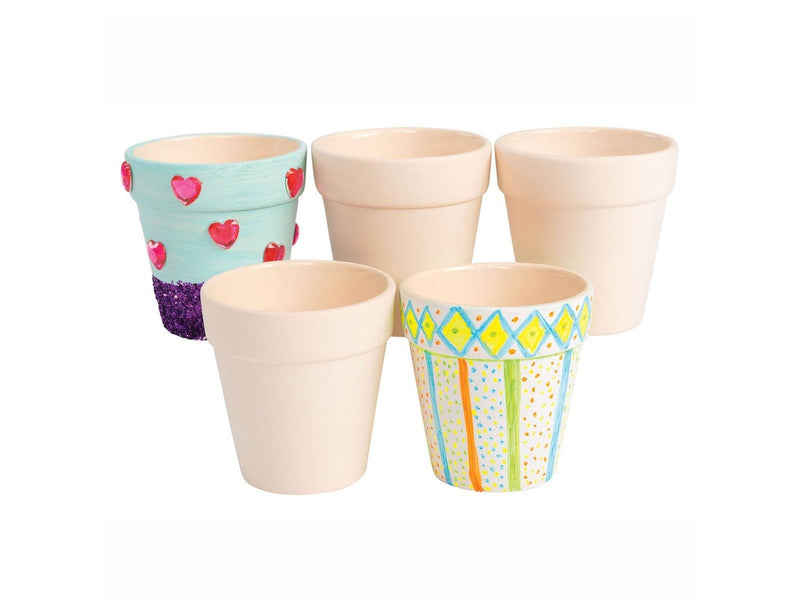 Colorations - Decorate your own Flowerpot Ceramic. Set of 12