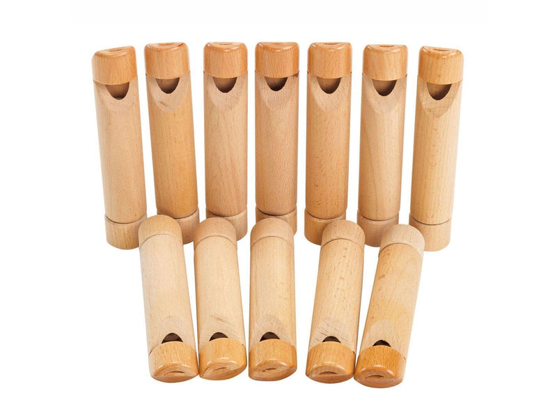 Colorations Decorate your own Wooden Sliding Whistle 12pcs