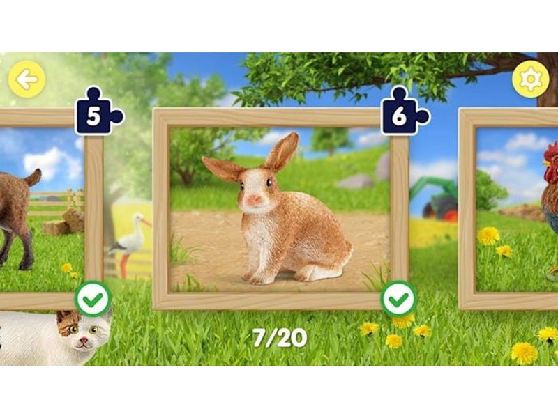 Schleich Puzzles FARM WORLD - Nintendo Switch - Puzzle - PEGI 3
