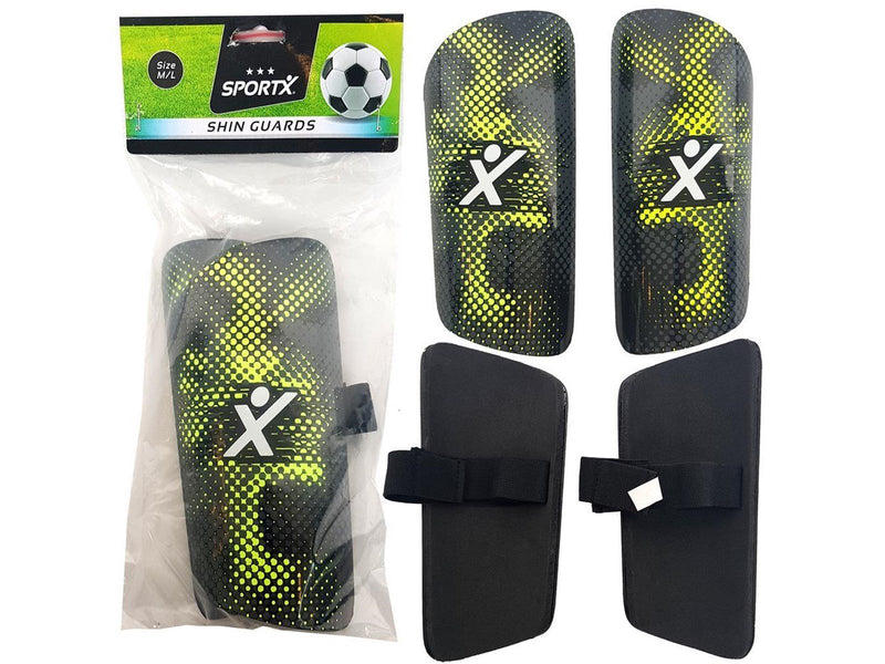 SportX - Shin Guards Green/Black
