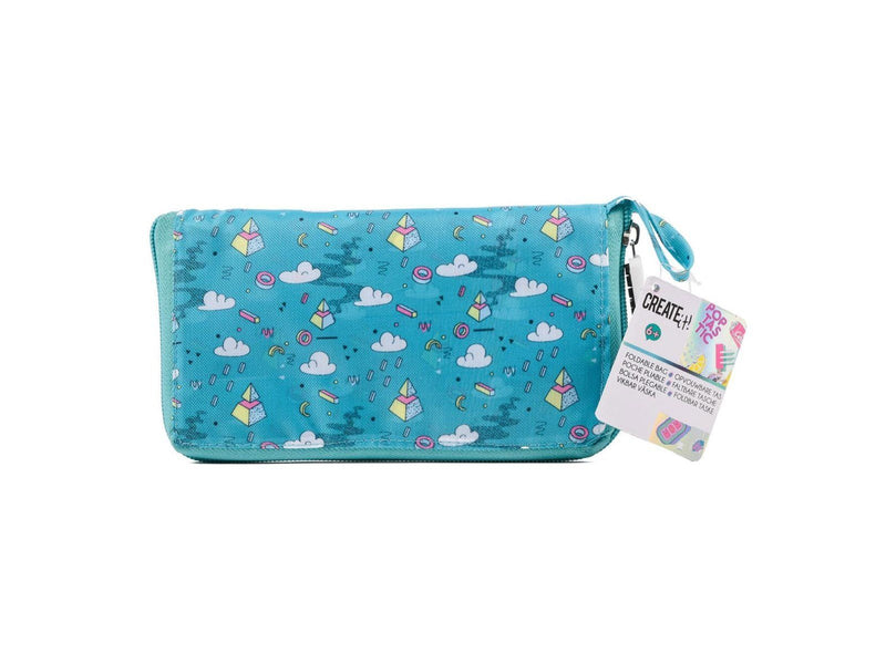 CREATE IT! - Poptastic Foldable Shopper - Turquoise