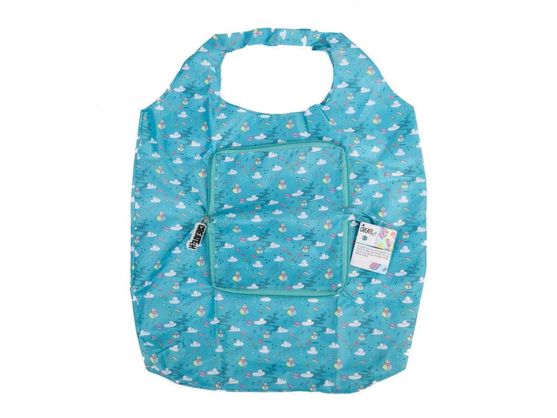 CREATE IT! - Poptastic Foldable Shopper - Turquoise