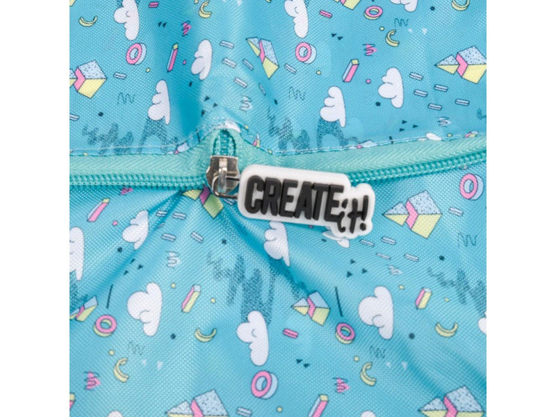 CREATE IT! - Poptastic Foldable Shopper - Turquoise
