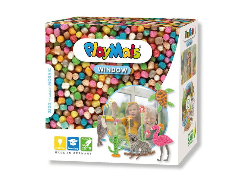 PlayMais - Window Mosaic - Animals 2300 pcs.