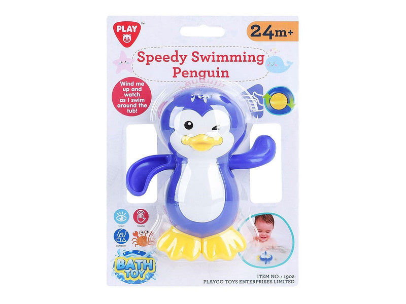 PLAY - Bath Toys Speedy Swimming Penguin