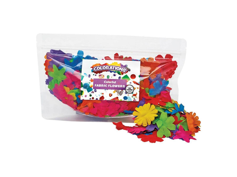 Colorations - Colorful Fabric Flowers 300pcs.