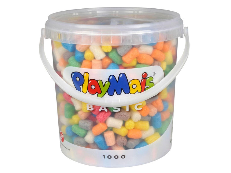 PlayMais - Basic Bucket 10 Liters ( 1000 Pieces)