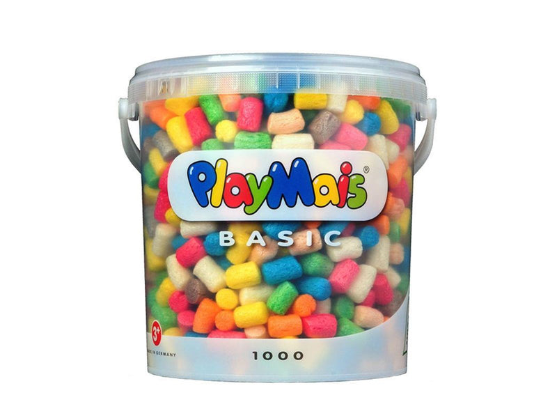 PlayMais - Basic Bucket 10 Liters ( 1000 Pieces)