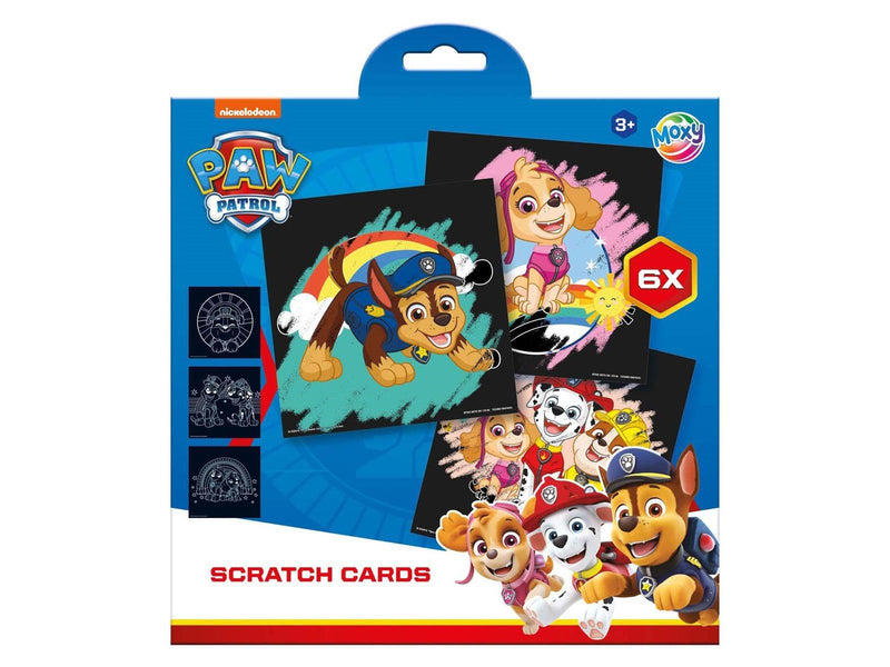 Creative Craft Group - Scratch Cards PAW Patrol Set 7pcs.