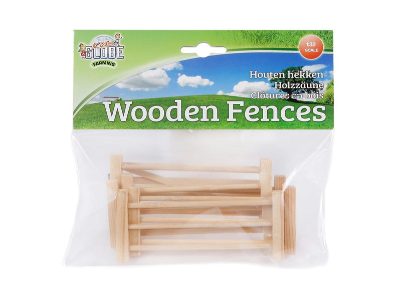 Kids Globe Wooden Fences 1:32 6 pcs.