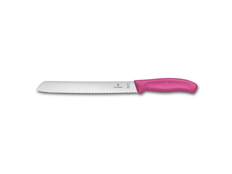 Victorinox Swiss Classic Serrated Bread Knife - 21 cm - Pink