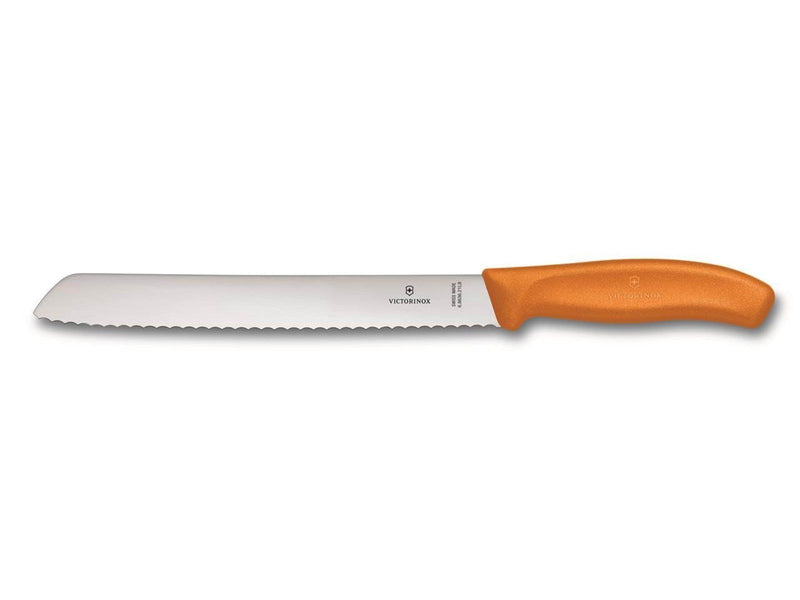 Victorinox Swiss Classic Serrated Bread Knife - 21 cm - Orange