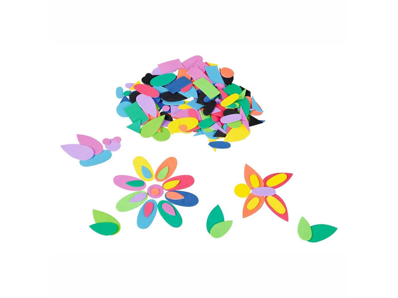 Colorations - Self-adhesive Foam Figures Stickers 1000pcs.