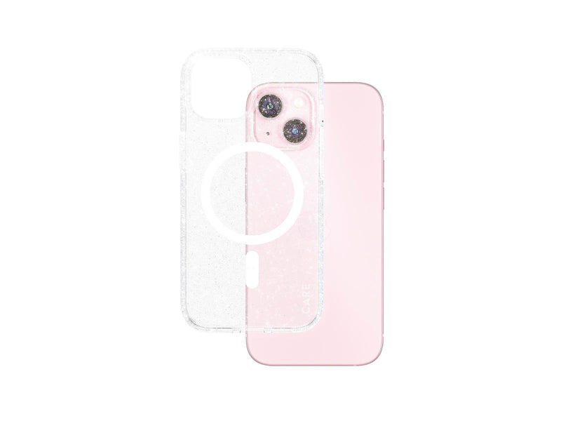 CARE by PanzerGlass Flagship Case Urban Combat Star Lit w. White MagSafe iPhone 15