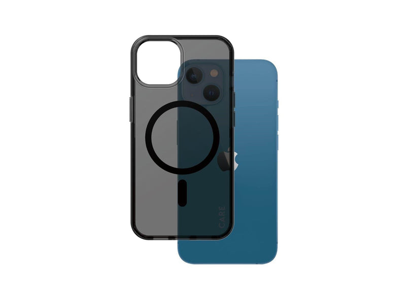 CARE by PanzerGlass Flagship Case Urban Combat Smokey w. Black MagSafe iPhone 14 | 13